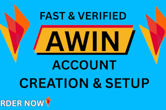 create and setup your verified awin affiliate account