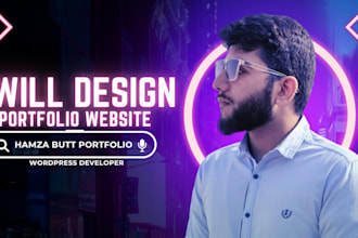 design a interactive portfolio website for you