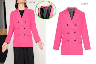 apparel image editing, ghost mannequin, neck joint, wrinkle remove within 4hrs