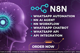n8n whatsapp automation n8n ai agent n8n workflow whatsapp chatbot whatsapp api