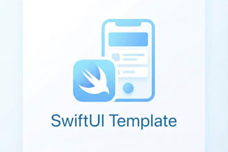design a modular and clean swiftui template for xcode