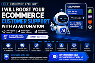 boost your ecommerce customer support with ai automation