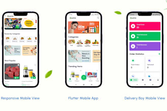 build grocery,pharmacy,super shop website and mobile app