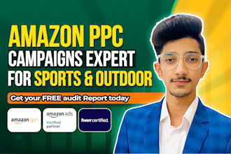 manage amazon PPC of sports and outdoor brands to boost sales and profitability