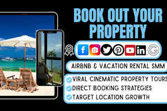 be your airbnb vacation rental short term rental social media manager