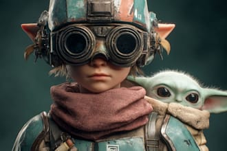 create an your sci fi and star wars character