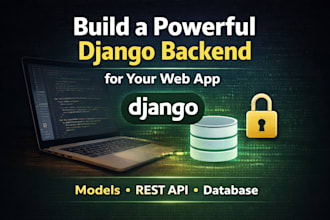 build a django backend with models and architecture