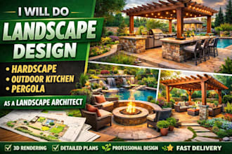 do landscape design hardscape outdoor kitchen pergola as a landscape architect