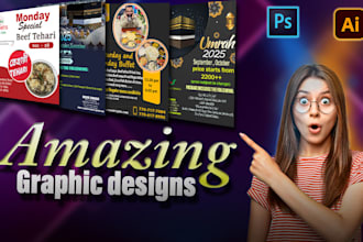 do any kind of eye catching design