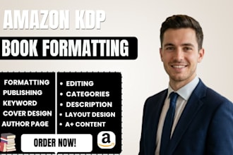 format kindle ebook and paperback for amazon kdp with clean layout