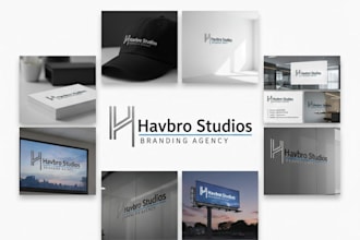 create a professional business logo with unique concepts