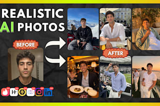 create realistic ai pictures for tinder, hinge, bumble and dating profile