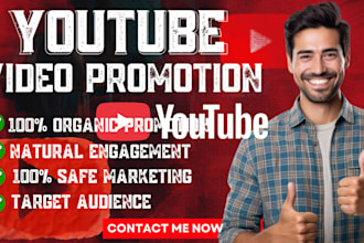 promote your youtube video to real USA audience