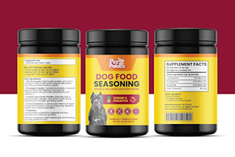 design professional label and packaging for your product