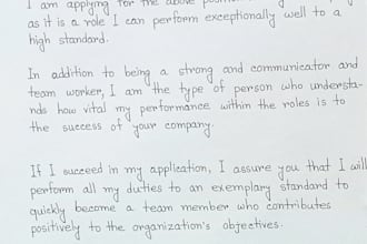 write anything with my beautiful handwriting
