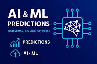 build ai and ml models for predictions and insights