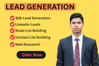 do b2b lead generation, linkedin leads, targeted email list building