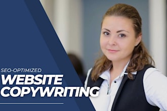 provide professional website copywriting