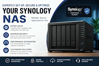 expertly set up, secure, and optimize your synology nas