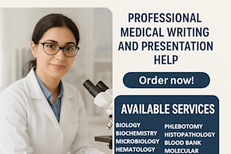 tutor you in biology, medical sciences, and medical lab related subjects