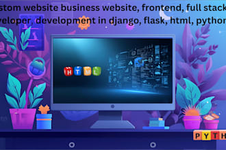 build ai website, business website development as a full stack web developer