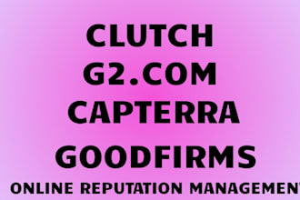 clutch goodfirms clutch capterra sortlist glassdoor online reputation management