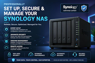 professionally set up, secure and manage your synology nas with expert support
