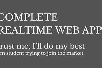 develop a realtime web app with react, node, socket io and ai