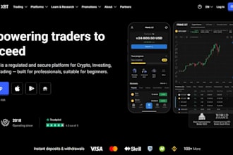 develop crypto exchange website, dex, p2p crypto wallet, crypto exchange app