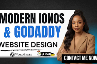 design ionos website godaddy website design redesign ionos