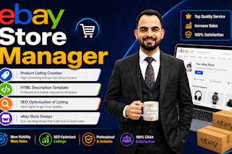create ebay bulk listings responsive ebay HTML description template and seo