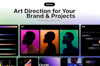 provide art direction for branding and visual identity
