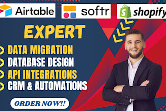 airtable automation shopify airtable softr expert airtable crm airtable database