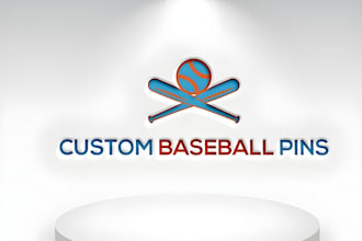 design custom sports logo for baseball, basketball, soccer and any other sports