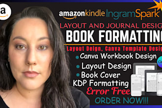 fix margin error, format paperback and book layout design, KDP book publishing