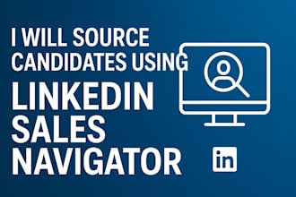 source candidates using linkedin sales navigator
