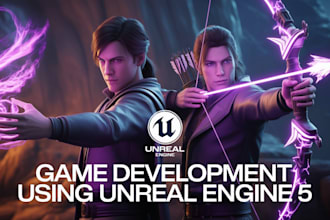 develop video game in unity or unreal engine 5