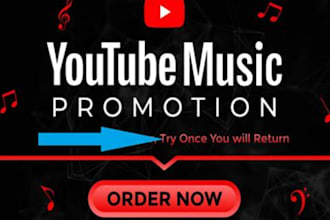 do youtube music promotion, promote your spotify music you tube music video