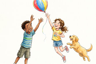 hand drawn watercolor book illustration hand drawn watercolor illustration