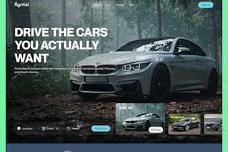 build car rental app, car booking app, car leasing app, ridesharing app
