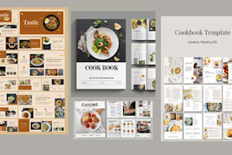 design recipe cookbook, format cookbook, diet plan tracker, meal planner