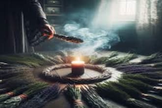 do a powerful cleanse protection spell on your home and work place