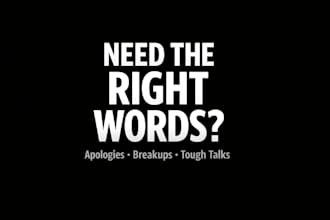 write empathetic messages for apologies, breakups, and tough talks