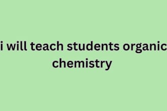teach students organic chemistry