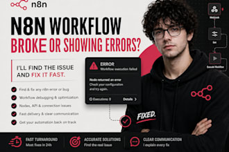 fix your n8n workflow errors and bugs fast