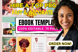 create journal design, an ebook, workbook design, book layout, lead magnet