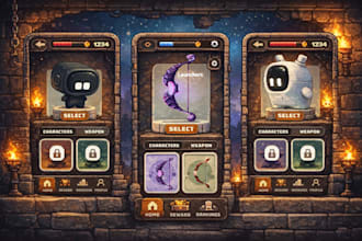 design custom stylized 2d pixel art game
