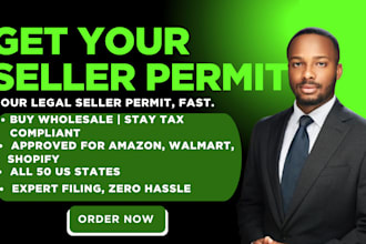 get your state approved resale certificate and seller permit for all US states