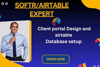 design your softr webapp with softr replit weweb and airtable