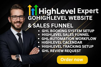 gohighlevel website highlevel landing page ghl sales funnel